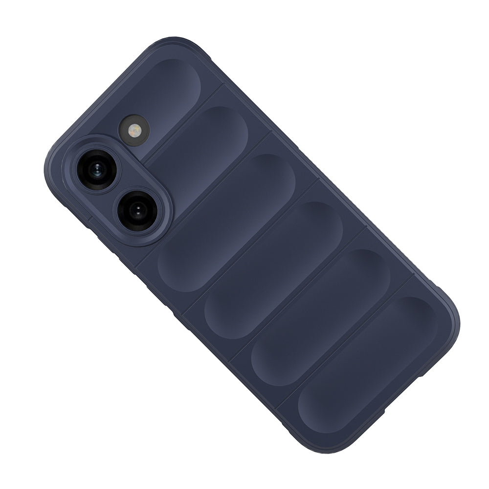 Xiaomi Poco X8 Pro Kılıf Esnek TPU Oyuklu Arka Yüzey Tasarımlı Zore Etnik Silikon Kapak