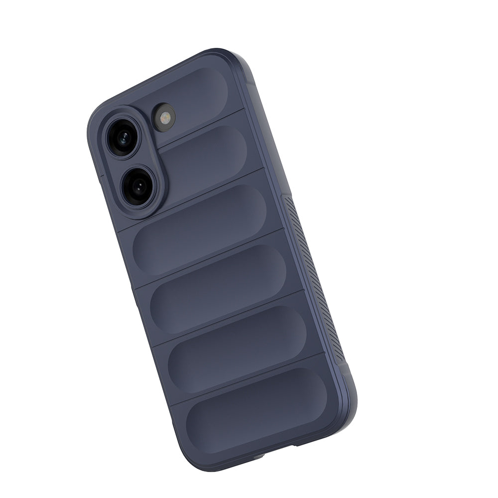 Xiaomi Poco X8 Pro Kılıf Esnek TPU Oyuklu Arka Yüzey Tasarımlı Zore Etnik Silikon Kapak