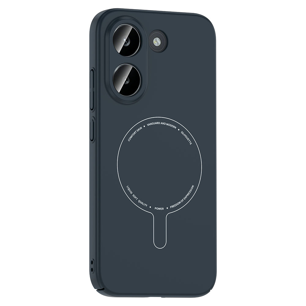 Xiaomi Poco X8 Pro Kılıf M-Safe Şarj Özellikli Kamera Korumalı Zore Elio Sert PC Kapak