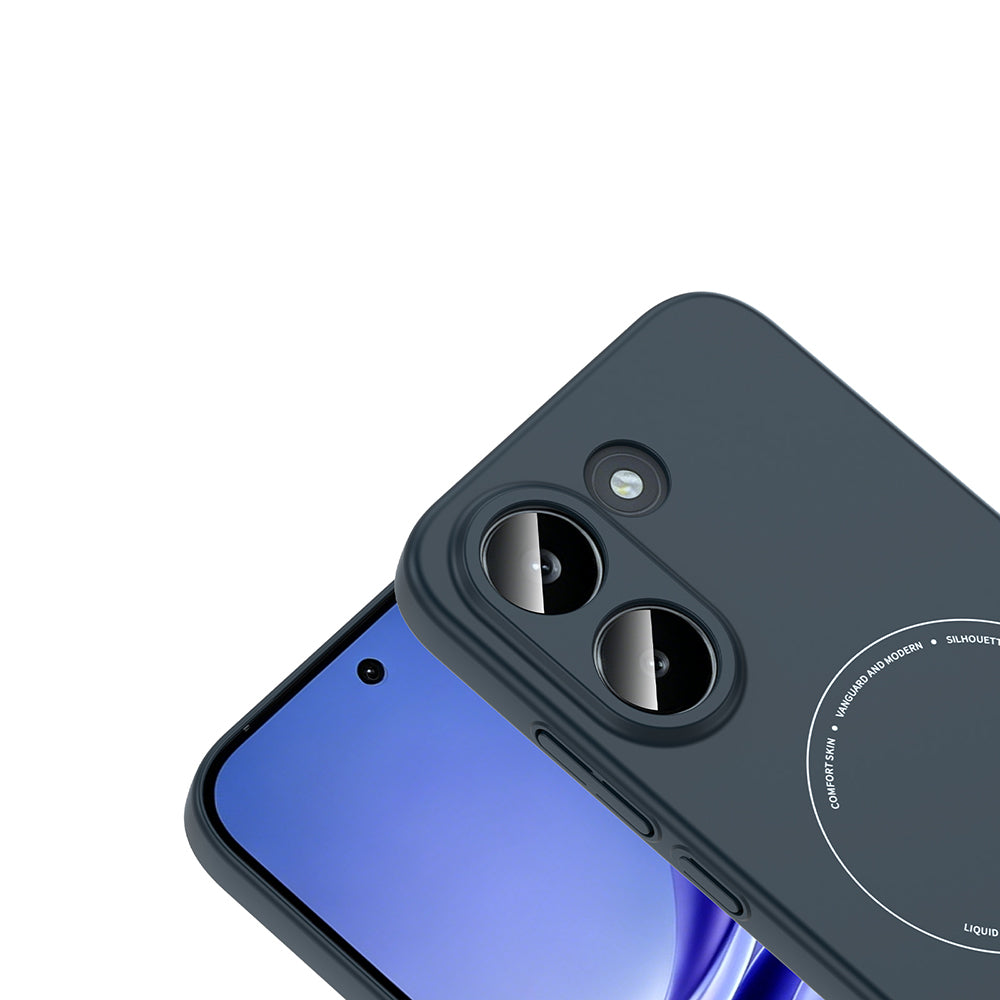Xiaomi Poco X8 Pro Kılıf M-Safe Şarj Özellikli Kamera Korumalı Zore Elio Sert PC Kapak