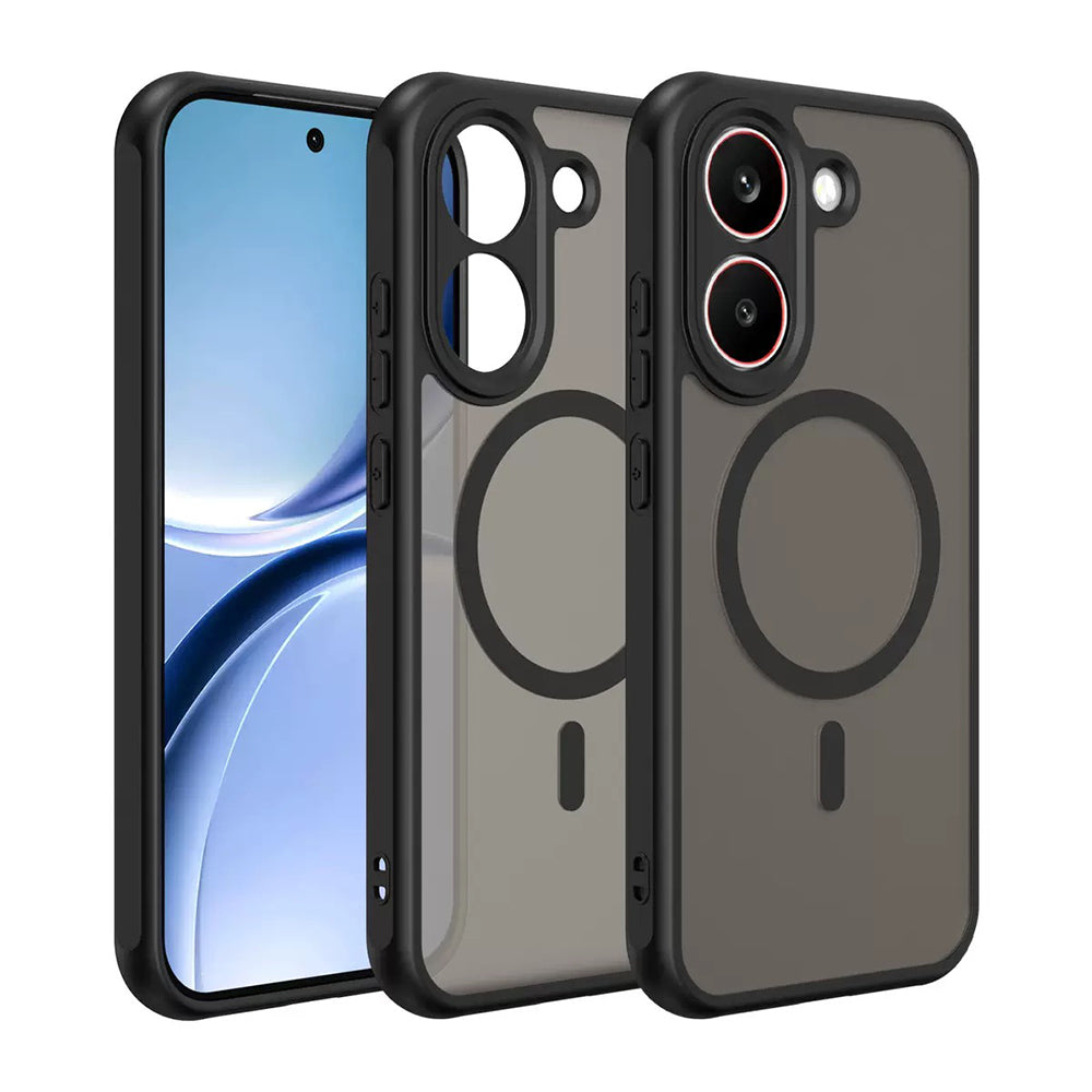 Xiaomi Poco X8 Pro Kılıf M-Safe Şarj Özellikli Kamera Korumalı Zore Lunex Kapak