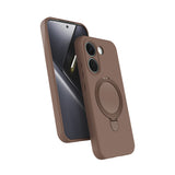 Xiaomi Poco X8 Pro Kılıf M-safe Şarj Özellikli Standlı Zore Samara Kapak