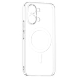 Xiaomi Poco X8 Pro Max Kamera Korumalı M-Safe Şarj Özellikli Şeffaf Zore London Sert PC Kapak