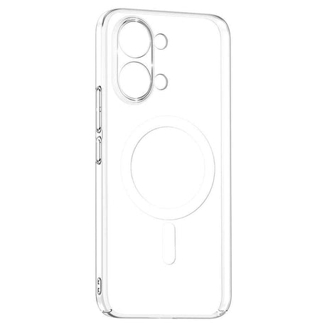 Xiaomi Poco X8 Pro Max Kamera Korumalı M-Safe Şarj Özellikli Şeffaf Zore London Sert PC Kapak