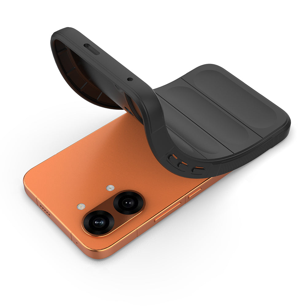 Xiaomi Poco X8 Pro Max Kılıf Esnek TPU Oyuklu Arka Yüzey Tasarımlı Zore Etnik Silikon Kapak