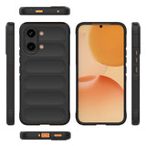Xiaomi Poco X8 Pro Max Kılıf Esnek TPU Oyuklu Arka Yüzey Tasarımlı Zore Etnik Silikon Kapak