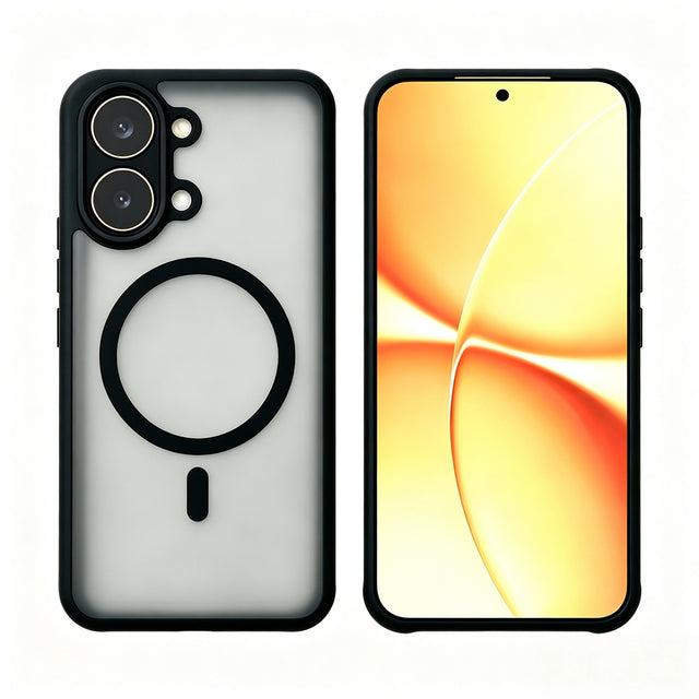 Xiaomi Poco X8 Pro Max Kılıf M-Safe Şarj Özellikli Kamera Korumalı Zore Lunex Kapak