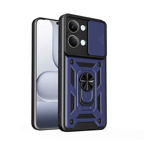 Xiaomi Poco X8 Pro Max Kılıf Magnetik Standlı Kamera Korumalı Zore Sürgülü Vega Kapak