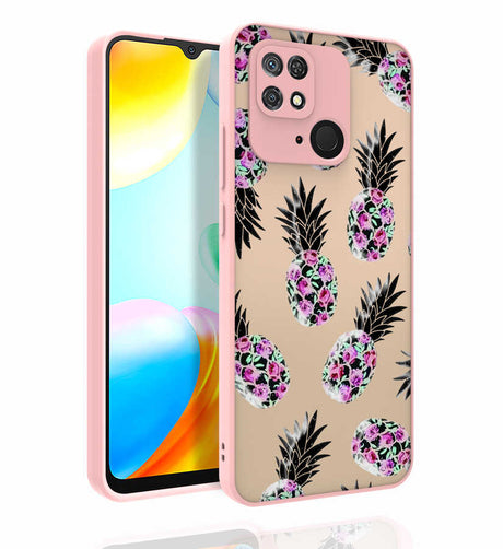 Xiaomi Redmi 10C Kılıf Desenli Kamera Korumalı Parlak Zore Nora Kapak