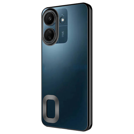 Xiaomi Redmi 13C Kılıf Kamera Korumalı Logo Gösteren Zore Omega Kapak
