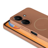 Xiaomi Redmi 13C Kılıf M-safe Şarj Özellikli Zore Meta Kapak