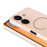 Xiaomi Redmi 13C Kılıf M-safe Şarj Özellikli Zore Meta Kapak