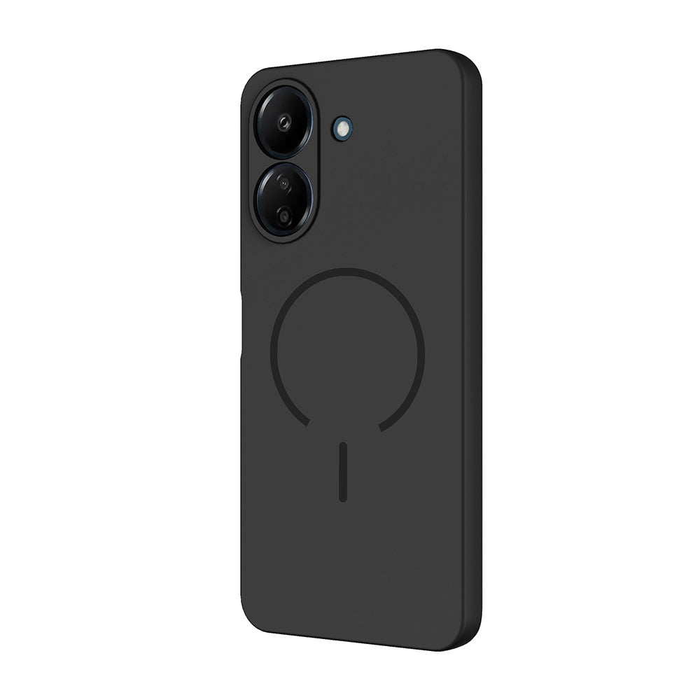 Xiaomi Redmi 13C Kılıf M-safe Şarj Özellikli Zore Meta Kapak