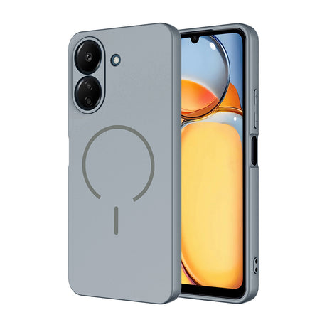 Xiaomi Redmi 13C Kılıf M-safe Şarj Özellikli Zore Meta Kapak