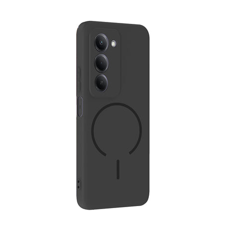 Xiaomi Redmi 15 Kılıf M-safe Şarj Özellikli Zore Meta Kapak
