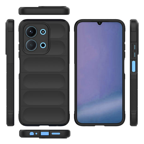 Xiaomi Redmi 15C 4G Kılıf Esnek TPU Oyuklu Arka Yüzey Tasarımlı Zore Etnik Silikon Kapak