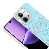 Xiaomi Redmi 15C Kılıf Damla Taşlı Zore Rivas Sert PC Kapak
