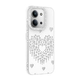 Xiaomi Redmi 15C Kılıf Damla Taşlı Zore Rivas Sert PC Kapak