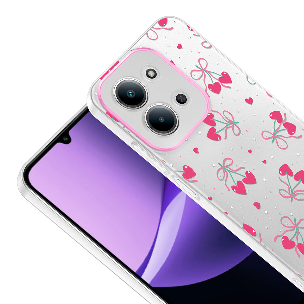 Xiaomi Redmi 15C Kılıf Kamera Korumalı Desenli Zore Klip Kapak
