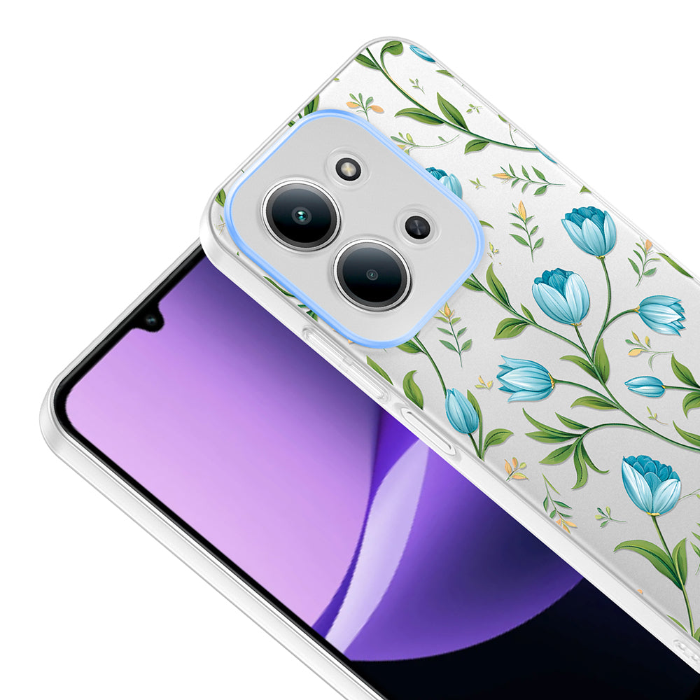 Xiaomi Redmi 15C Kılıf Kamera Korumalı Desenli Zore Klip Kapak