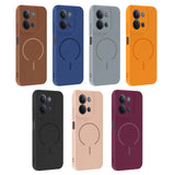 Xiaomi Redmi 15C Kılıf M-safe Şarj Özellikli Zore Meta Kapak
