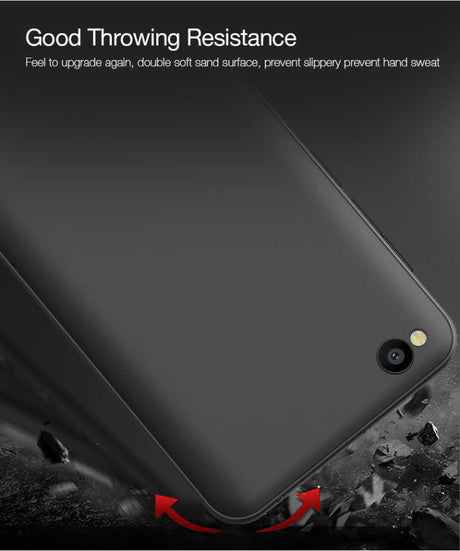 Xiaomi Redmi 4A Kılıf Zore İmax Silikon Kamera Korumalı