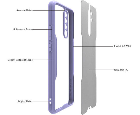 Xiaomi Redmi 9 Kılıf Zore Parfe Kapak