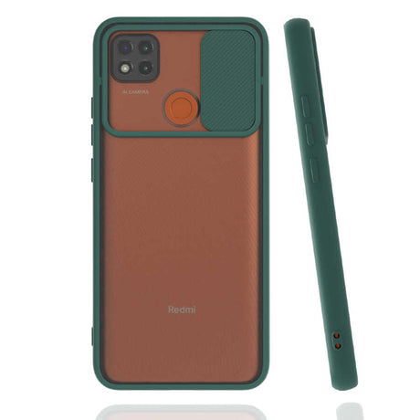 Xiaomi Redmi 9C Kılıf Zore Lensi Kapak