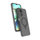 Xiaomi Redmi A7 Pro Kılıf M-safe Şarj Özellikli Standlı Zore Samara Kapak
