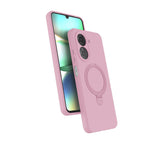 Xiaomi Redmi A7 Pro Kılıf M-safe Şarj Özellikli Standlı Zore Samara Kapak