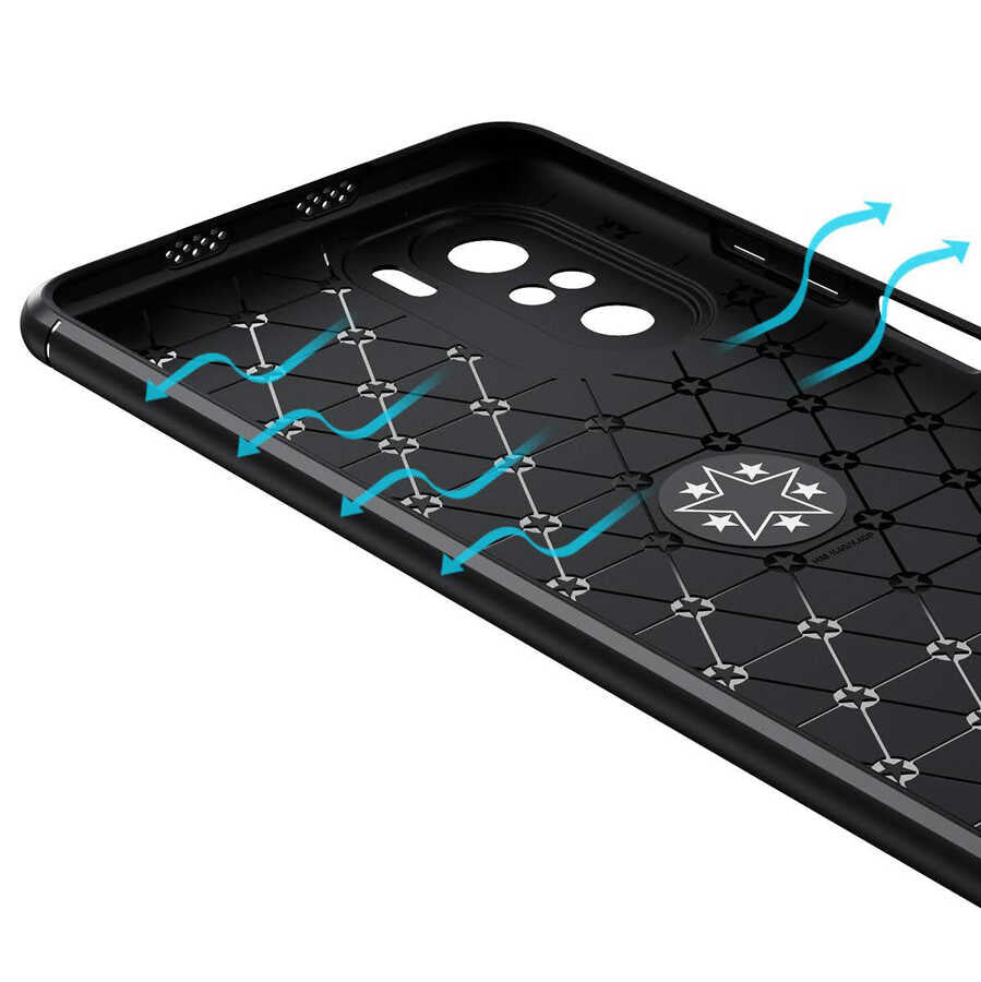 Xiaomi Redmi K40 Kılıf Zore Ravel Silikon Kapak