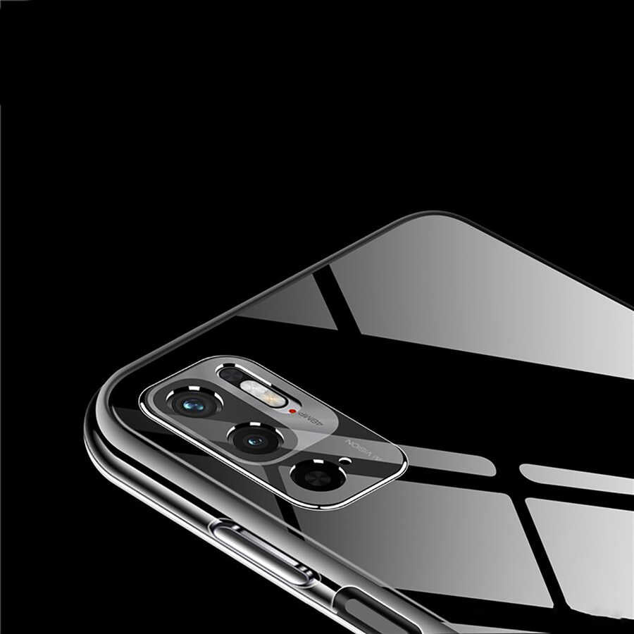 Xiaomi Redmi Note 10 5G Kılıf Zore Kamera Korumalı Süper Silikon Kapak