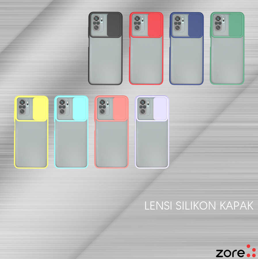 Xiaomi Redmi Note 10 Kılıf Zore Lensi Kapak