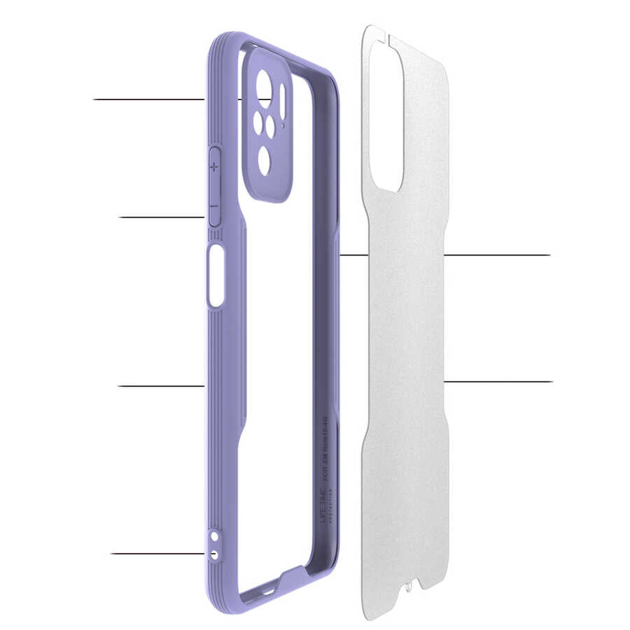 Xiaomi Redmi Note 10 Kılıf Zore Parfe Kapak