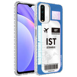 Xiaomi Redmi Note 10S Kılıf Airbag Kenarlı Renkli Desenli Silikon Zore Elegans Kapak
