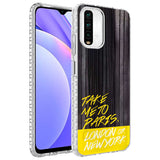 Xiaomi Redmi Note 10S Kılıf Airbag Kenarlı Renkli Desenli Silikon Zore Elegans Kapak