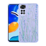 Xiaomi Redmi Note 11 Global Kılıf Simli Desenli Kamera Korumalı Parlak Zore Popy Kapak