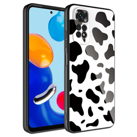 Xiaomi Redmi Note 11 Pro 5G Kılıf Kamera Korumalı Desenli Sert Silikon Zore Epoksi Kapak
