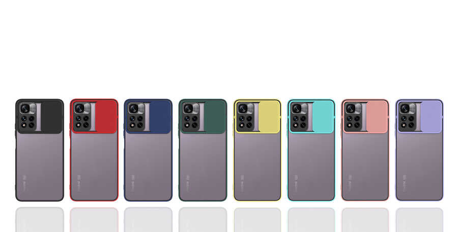 Xiaomi Redmi Note 11 Pro Plus 5G Kılıf Zore Lensi Kapak