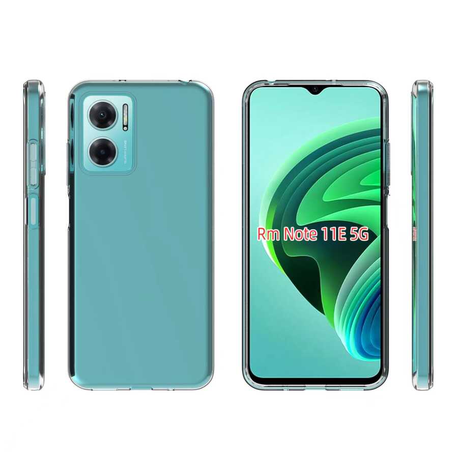 Xiaomi Redmi Note 11E Kılıf Zore Süper Silikon Kapak