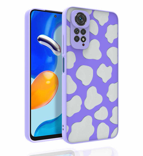 Xiaomi Redmi Note 11S Global Kılıf Desenli Kamera Korumalı Parlak Zore Nora Kapak