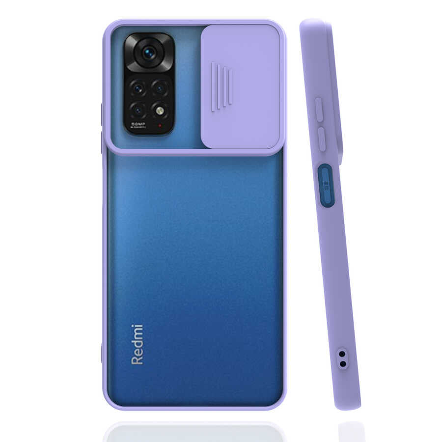 Xiaomi Redmi Note 11S Global Kılıf Zore Lensi Kapak