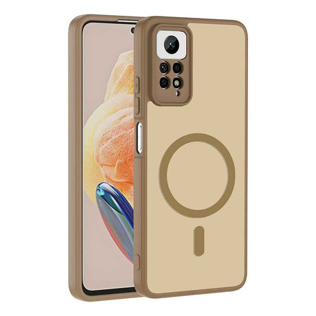 Xiaomi Redmi Note 12 Pro 4G Kılıf M-safe Şarj Özellikli Zore Babet Kapak