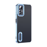 Xiaomi Redmi Note 12S Kılıf Kamera Korumalı Logo Gösteren Zore Omega Kapak