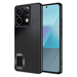 Xiaomi Redmi Note 13 4G Kılıf Kamera Korumalı Logo Gösteren Zore Omega Kapak