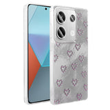 Xiaomi Redmi Note 13 Pro 4G Kılıf Kamera Korumalı Figürlü Zore Ponti Silikon Kapak