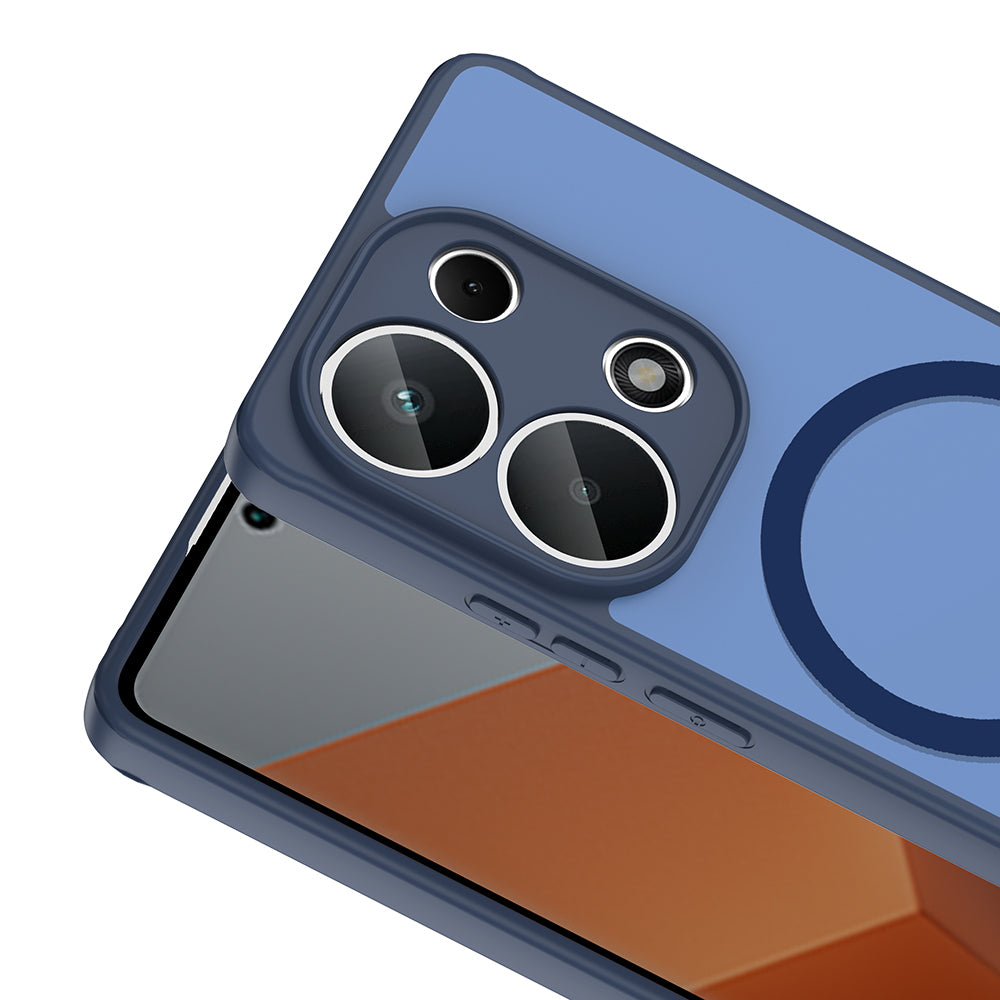 Xiaomi Redmi Note 13 Pro 4G Kılıf M-safe Şarj Özellikli Zore Babet Kapak