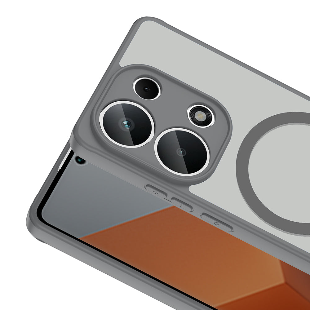 Xiaomi Redmi Note 13 Pro 4G Kılıf M-safe Şarj Özellikli Zore Babet Kapak