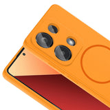 Xiaomi Redmi Note 13 Pro 4G Kılıf M-safe Şarj Özellikli Zore Meta Kapak