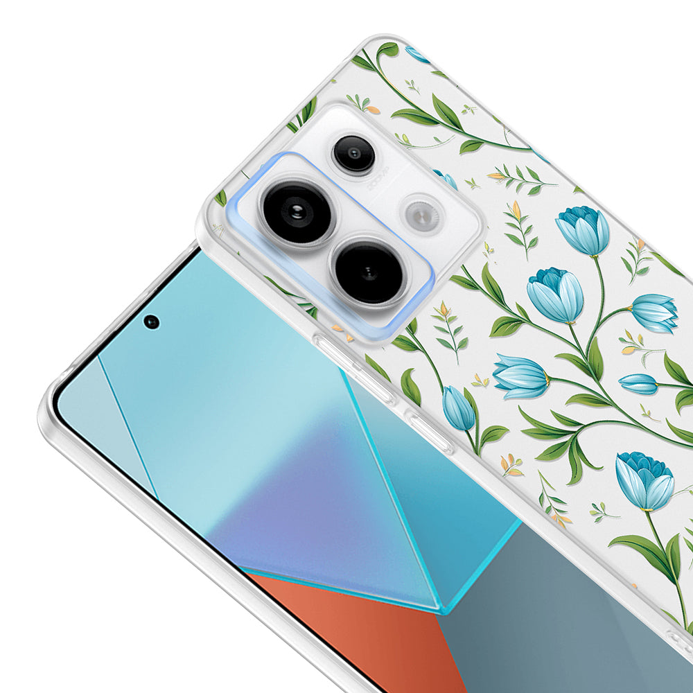 Xiaomi Redmi Note 13 Pro 5G Kılıf Kamera Korumalı Desenli Zore Klip Kapak